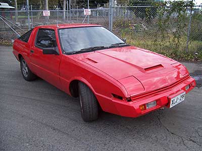 My Starion EV, before conversion. 