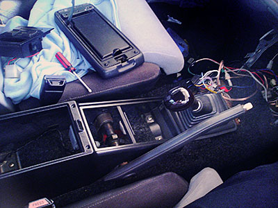 Starion Console, Before Restoration.