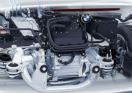 BMW ActiveE AC electric motor 125 kW